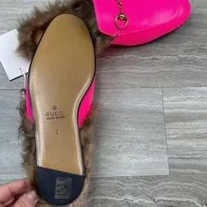 Gucci | Shoes | Nwt Gucci Princetown Fur Lined Horsebit Hot  display picture 1